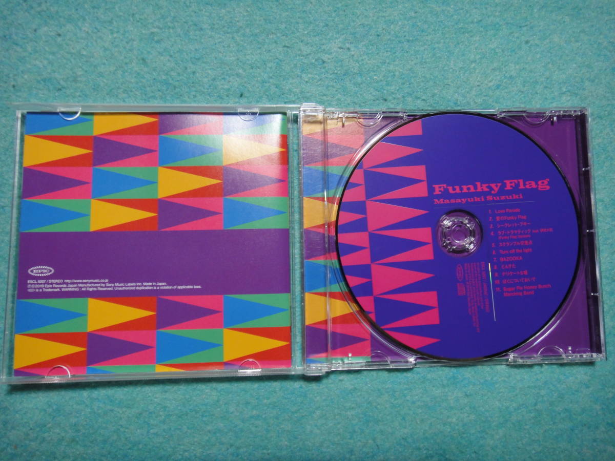 鈴木雅之 CD アルバム　セット　Masayuki Suzuki　【Funky Flag】【Tokyo Junction】_画像6
