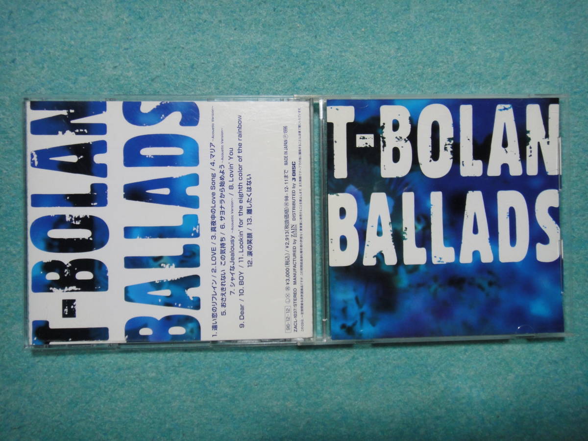 T-BOLAN　・　SINGLES ＆ BALLADS　＆　單曲全集二　CD セット_画像5