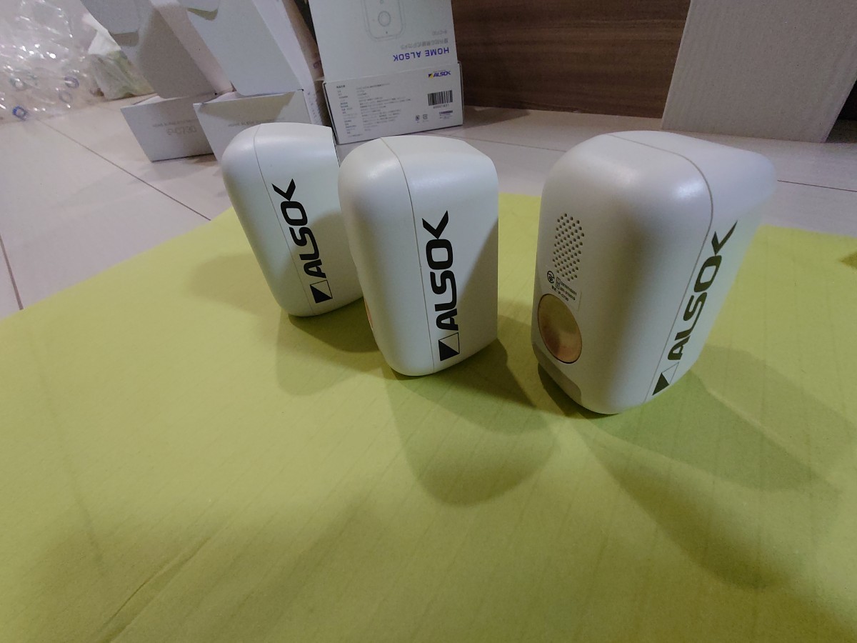 ALSOK IP-C730 屋外対応 防犯カメラ 3台 ALSOK IP-C730 屋外対応 防犯カメラ 3台