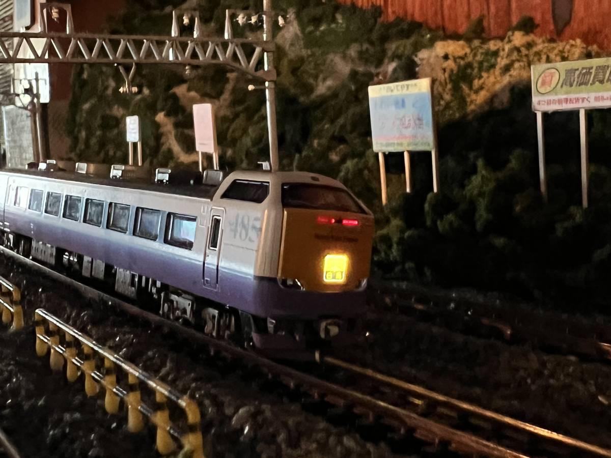 TOMIX JR485-3000系特急電車(白鳥)基本、増結×2セットの全8両フル 美品