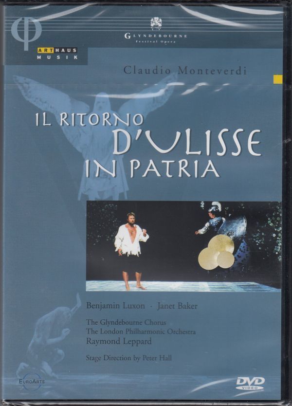 [DVD/Arthaus]モンテヴェルディ歌劇「ウリッセの帰還」全曲/B.ラクソン&J.ベイカー他&R.レッパード&ロンドン・フィルハーモニー管弦楽団_画像1
