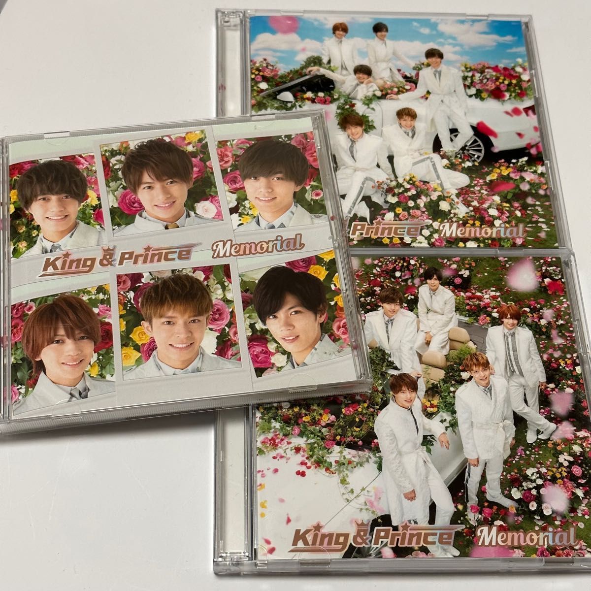 King & Prince Memorial 通常盤　初回限定盤A 初回限定盤B CD DVD キンプリ