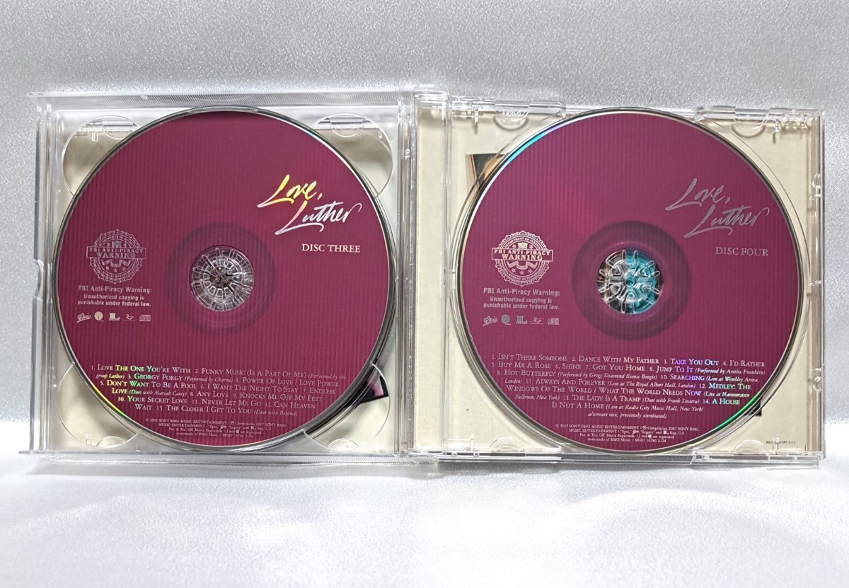 【輸入盤/BOX/4枚組】ルーサー・ヴァンドロス/ラヴ・ルーサー  Luther Vandross/Love, Luther ボックスの画像7