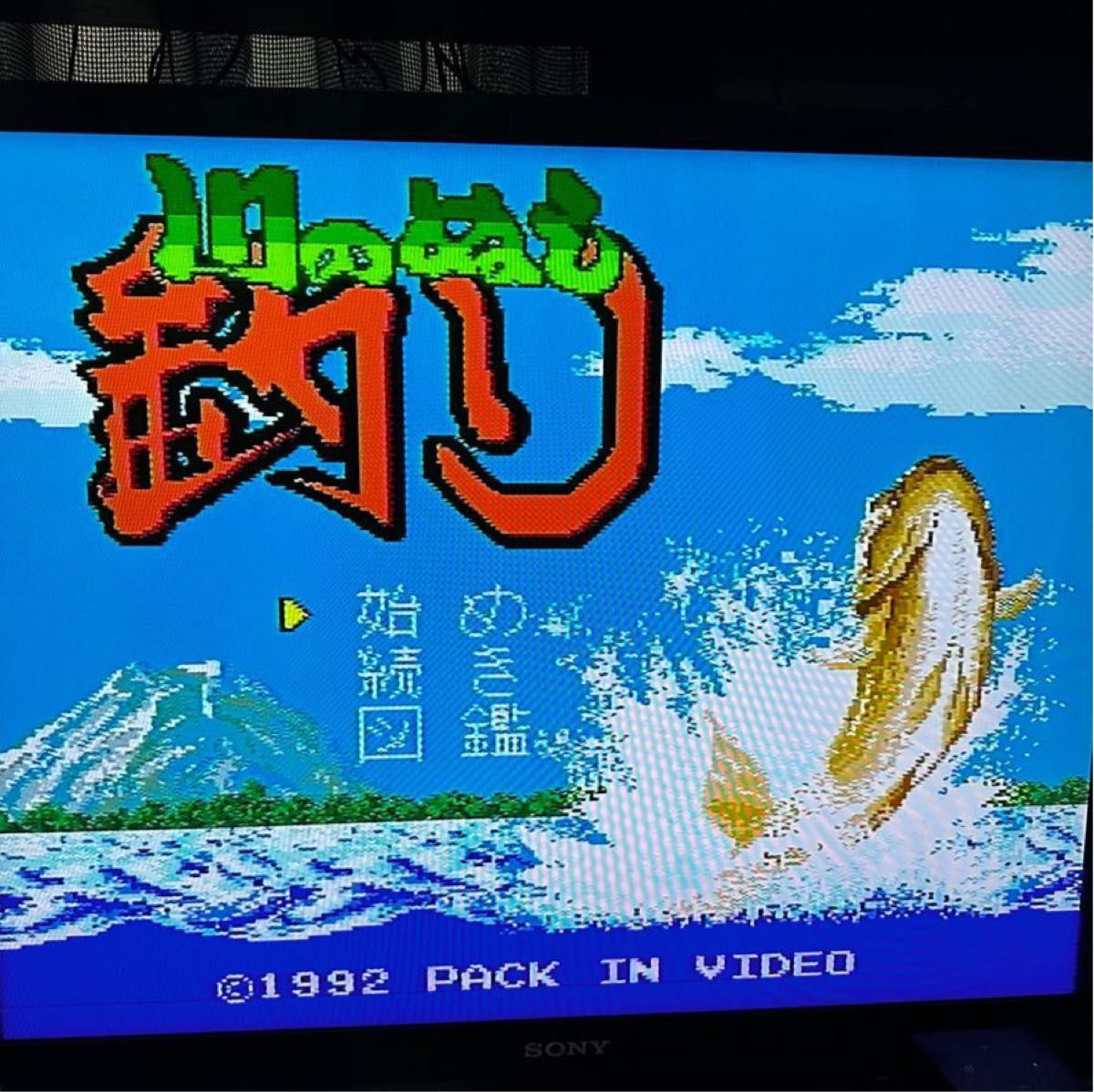 ゲーム 中古】川のぬし釣り 自然派 【PCエンジン】 (【PCE SCD-ROM2