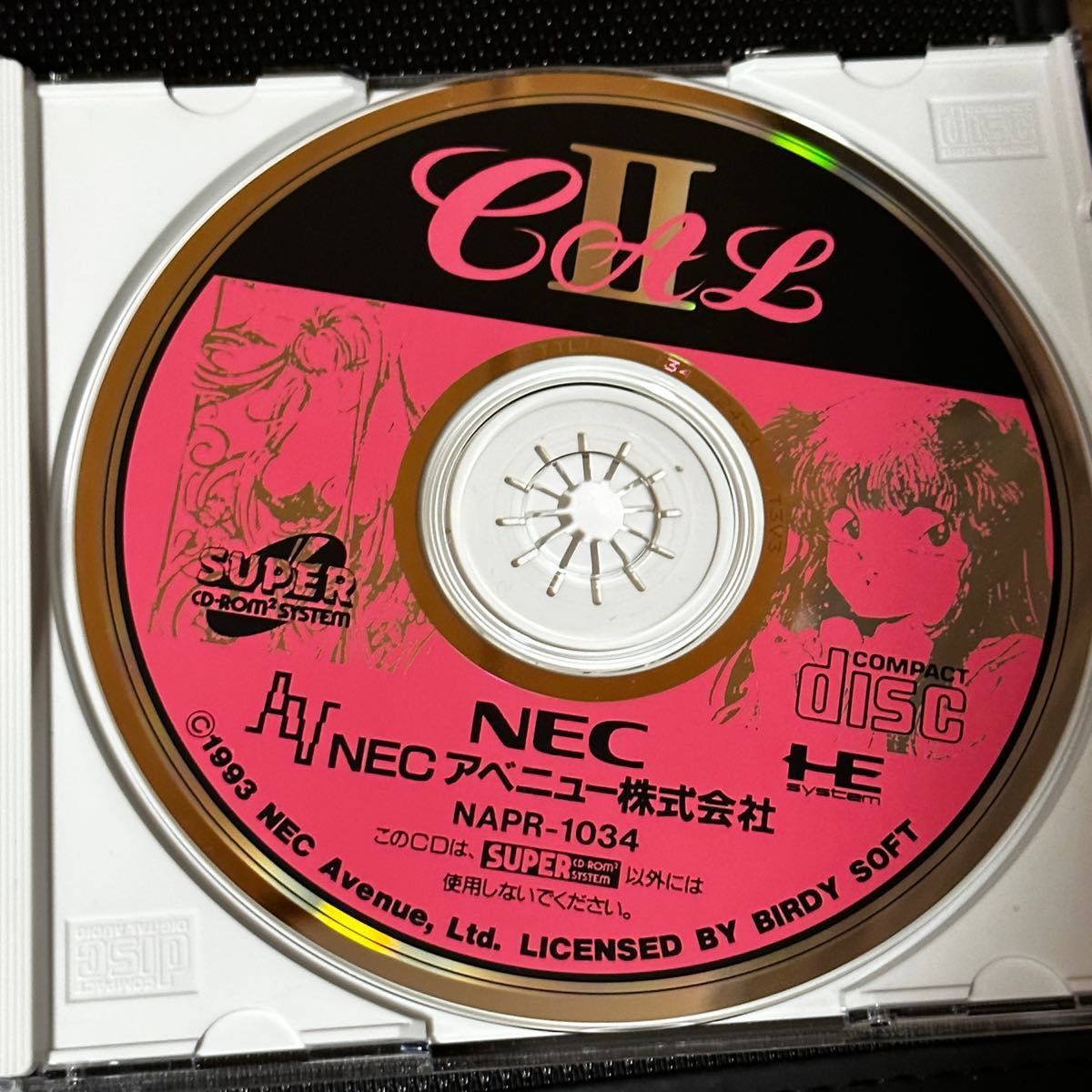 帯、ハガキ付  PCエンジン CDROM CAL2