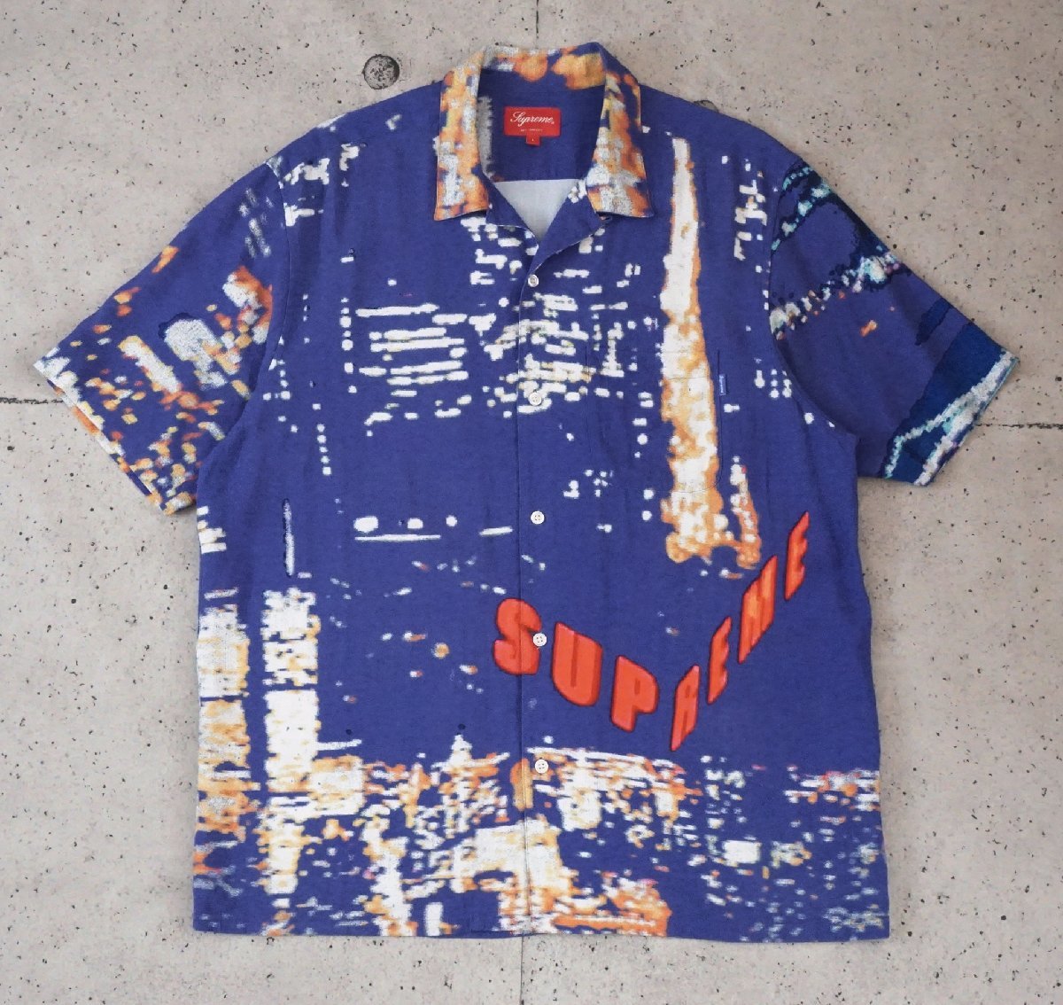 Supreme シュプリーム20SS City Lights Rayon S/S Shirt シティライツ