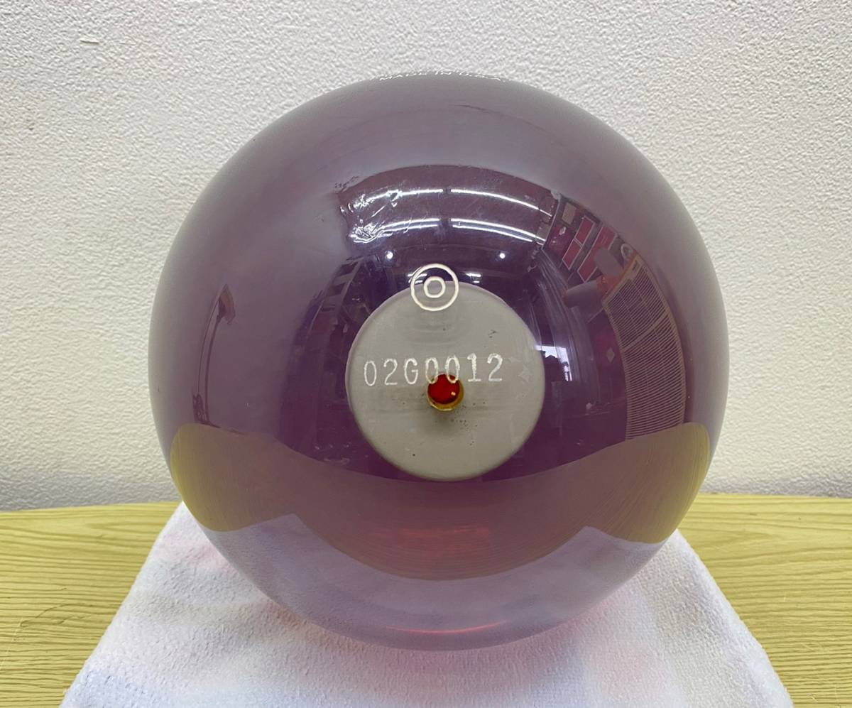 ★1円出品〜ボーリング ボール EBONITE BUWEISER 14LB 未ドリル_画像7