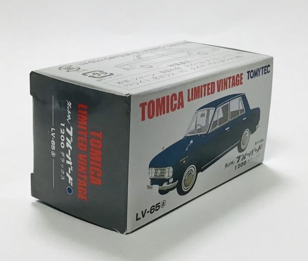 ○ＴL007 TOMYTEC トミカリミテッドヴィンテージLV-65a TOMICA LIMITED VINTEGE ダットサン ブルーバード2ドア1200デラックス_画像2