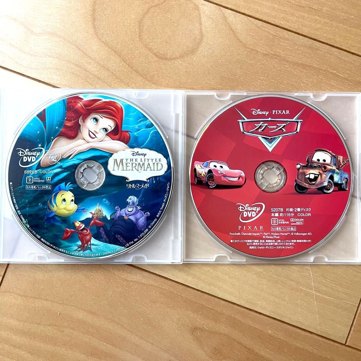 専用出品】リトルマーメイド カーズ 国内正規品 DVDディスク2枚セット