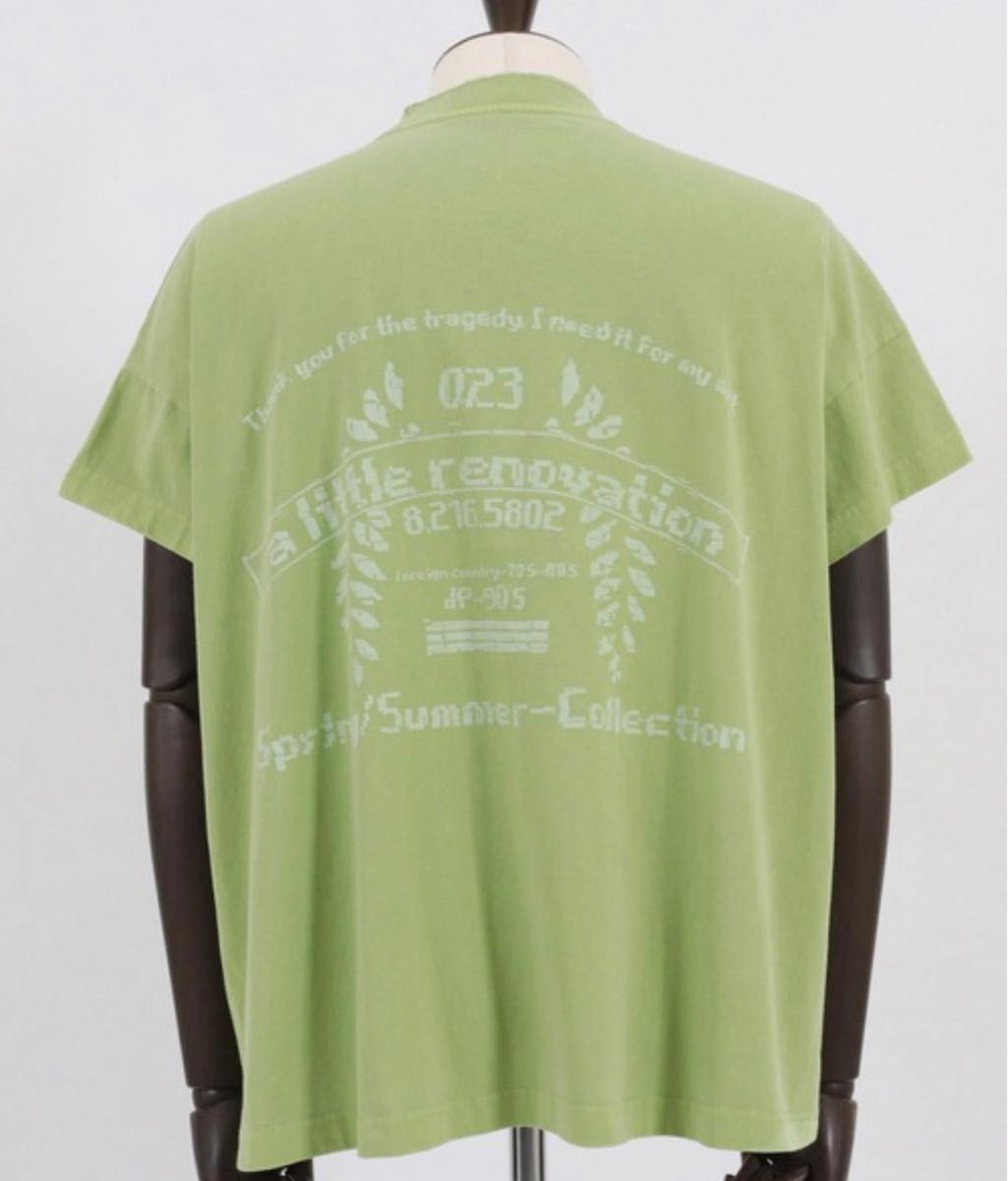 a lit r Tシャツ mt8353-ピグメント天竺 抜染プリント|Yahoo!フリマ