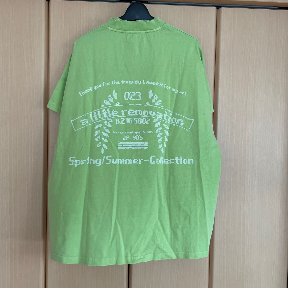 a lit r Tシャツ mt8353-ピグメント天竺 抜染プリント|Yahoo!フリマ