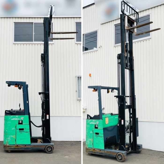 [ pickup limitation ] Battery Forklift 7FBR13 Toyota 2015 year Reach type maximum lifting height 4000mm used [ excursion Sapporo ][ moving production .]