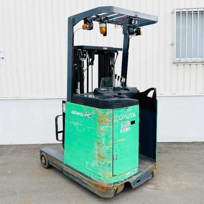 [ pickup limitation ] Battery Forklift 7FBR13 Toyota 2015 year Reach type maximum lifting height 4000mm used [ excursion Sapporo ][ moving production .]