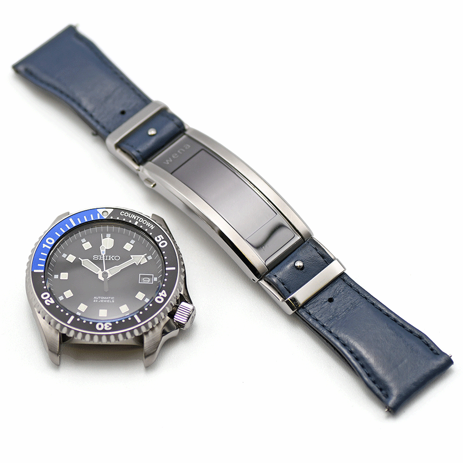 SONY ソニー wena3 スマートウォッチ SEIKO メカニカル エディション WNW-SC21A/L 生産終了モデル メンズ 腕時計 研磨仕上げ済み 中古