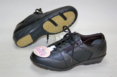 [Texcy] wide width 4E. easy design Asics te comb -#16650 black 23.0cm * new goods *