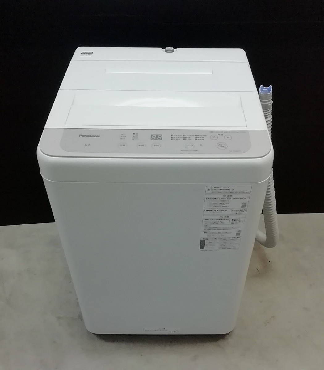 兵庫県 Panasonic 2022年製 全自動洗濯機 NA-F60B15-C 6Ｋｇ
