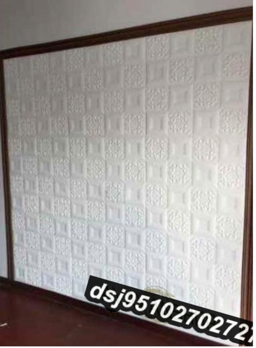 50枚 70cm×70cm 背景壁 3D立体レンガ カビ防止 エコ素材 模様壁紙 防水 汚い防止_画像3