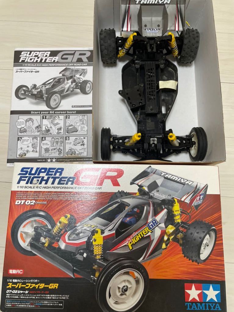 ジャンク 田宮タミヤ RCラジコン スーパーファイターGR バッテリー