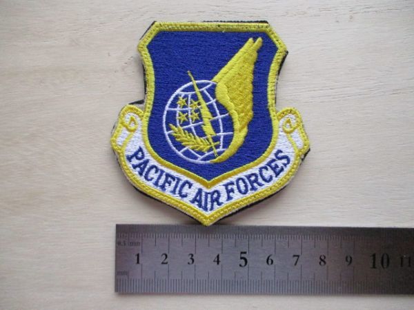 【送料無料】アメリカ空軍PACIFIC AIR FORCESパッチ刺繍ワッペン/太平洋空軍patchエアフォースAIR FORCE米空軍USAF米軍USミリタリー M24_画像8