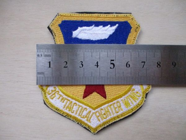 【送料無料】アメリカ空軍36th Tactical Fighter Wingパッチ刺繍PACAFワッペン/patchエアフォースAIR FORCE米空軍USAF米軍USミリタリー M49_画像9