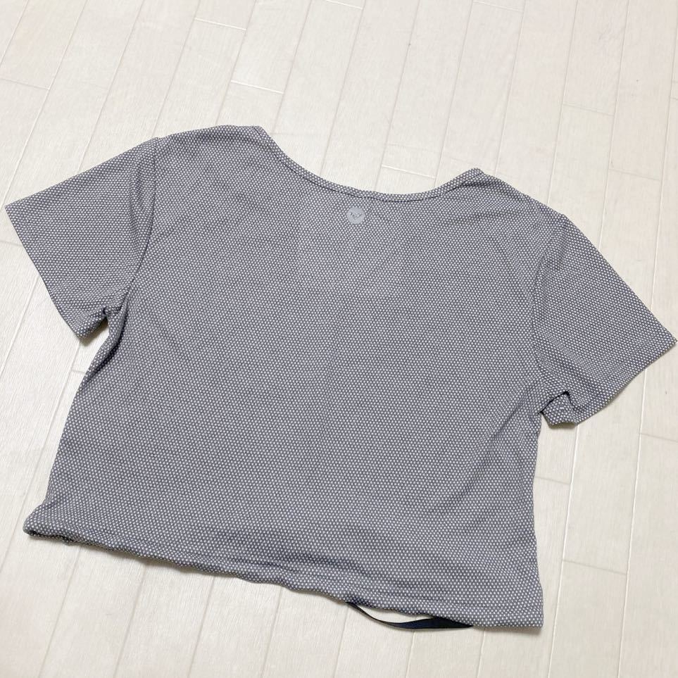 3611* с биркой ROXY Roxy tops короткий рукав футболка casual спорт женский S серый общий рисунок 