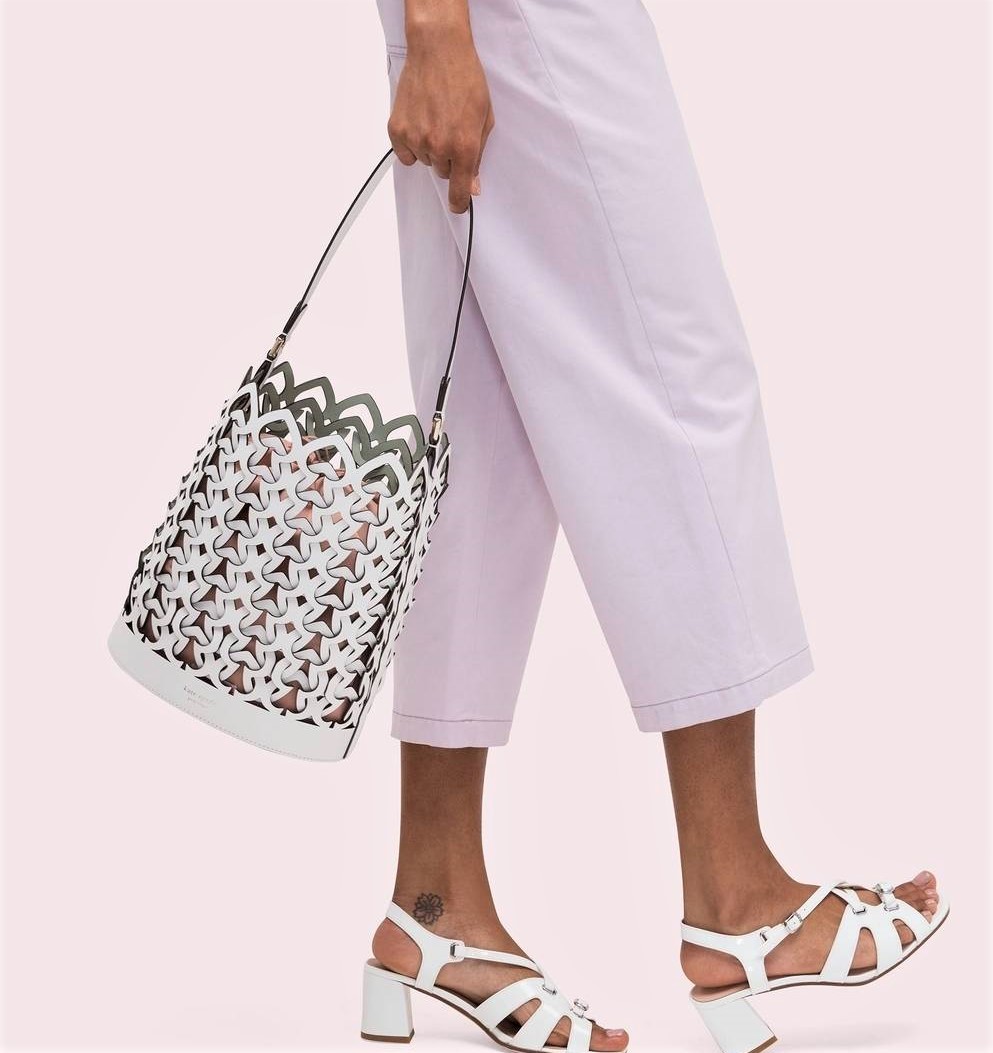 kate spade NEW YORK - 393【ケイトスペード】ハンドバッグ 籠 kate spade NEW YORK - 393【ケイトスペード】ハンドバッグ 籠
