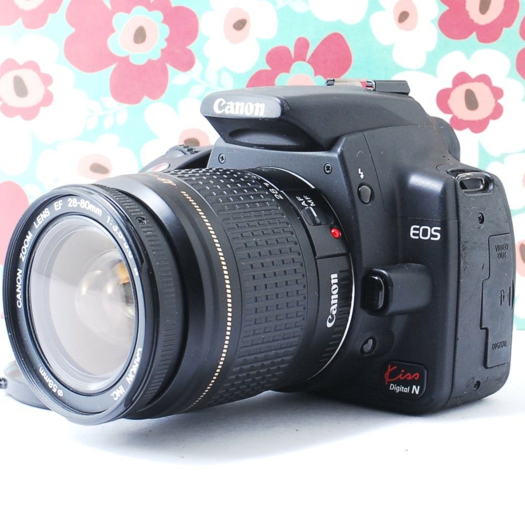 極美品】Canon EOS Kiss F☆スマホ転送OK☆入門用一眼レフ☆-