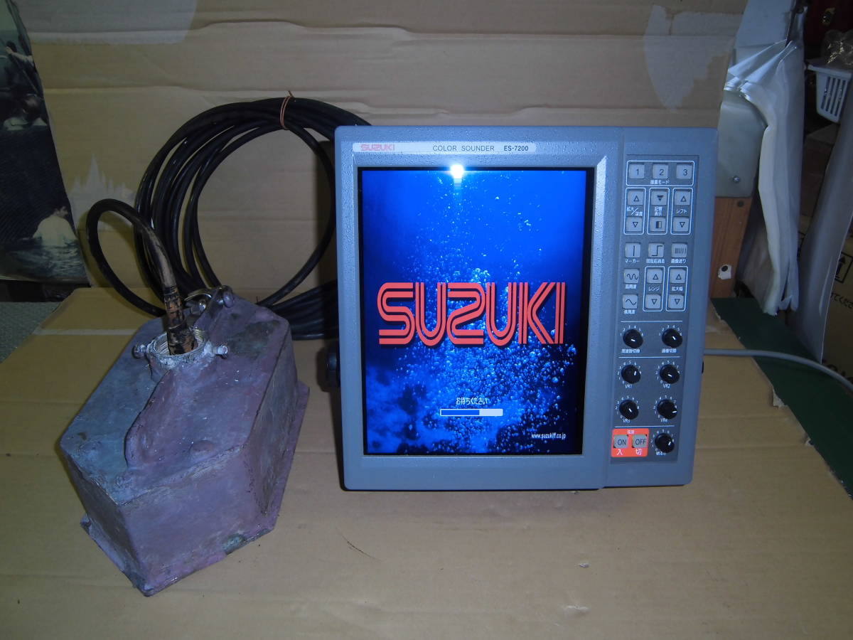 Yahoo!オークション - 値下げ 鈴木魚探 ES-7200 45khz Yahoo!オークション - 値下げ 鈴木魚探 ES-7200 45khz