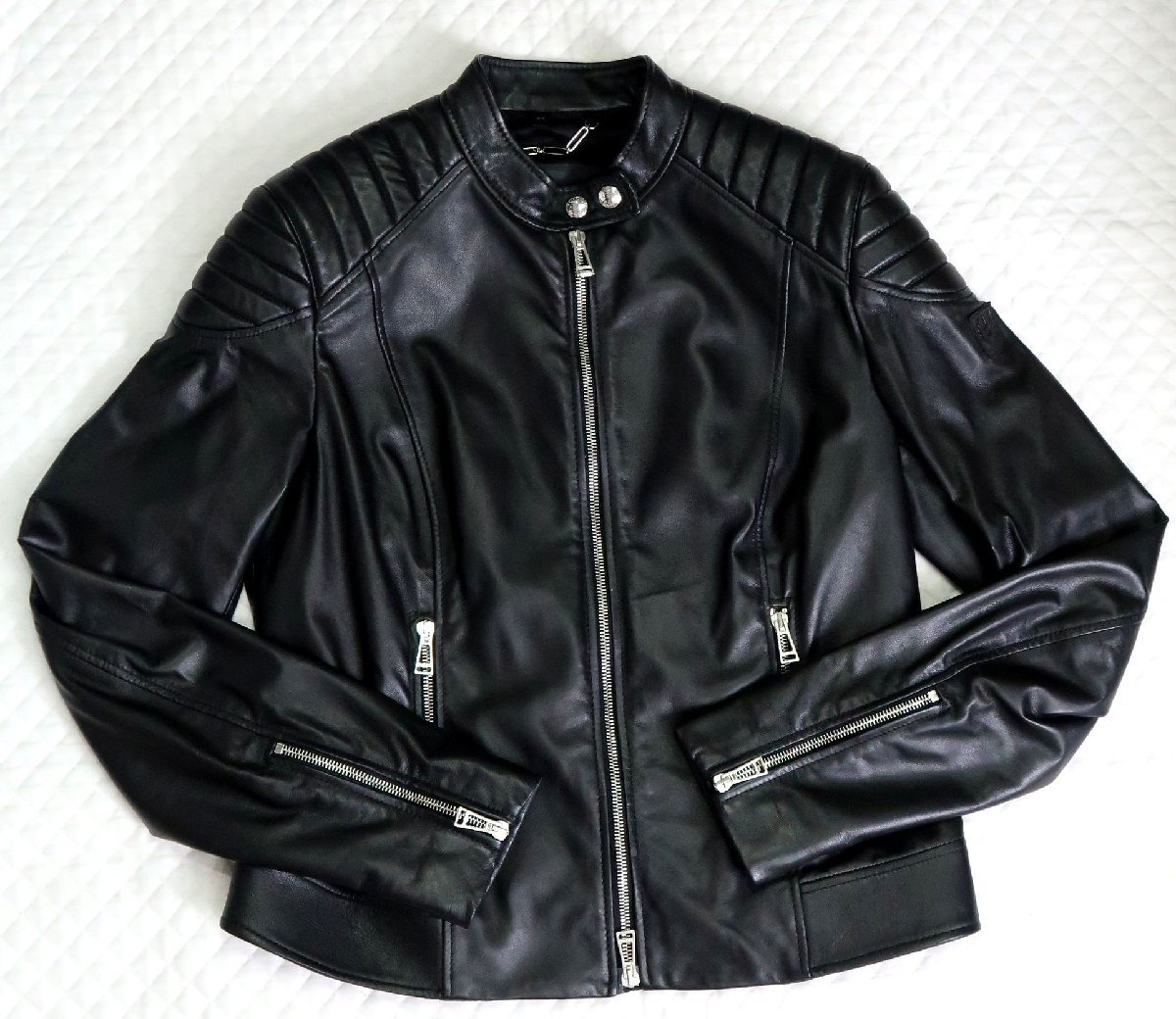 定価17万円↑極美品Belstaff ベルスタッフレザーライダースジャケット