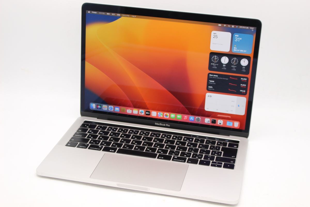 ラウンド Pro MacBook Apple 13.3型 2K対応 中古 2019 512GB-SSD NVMe