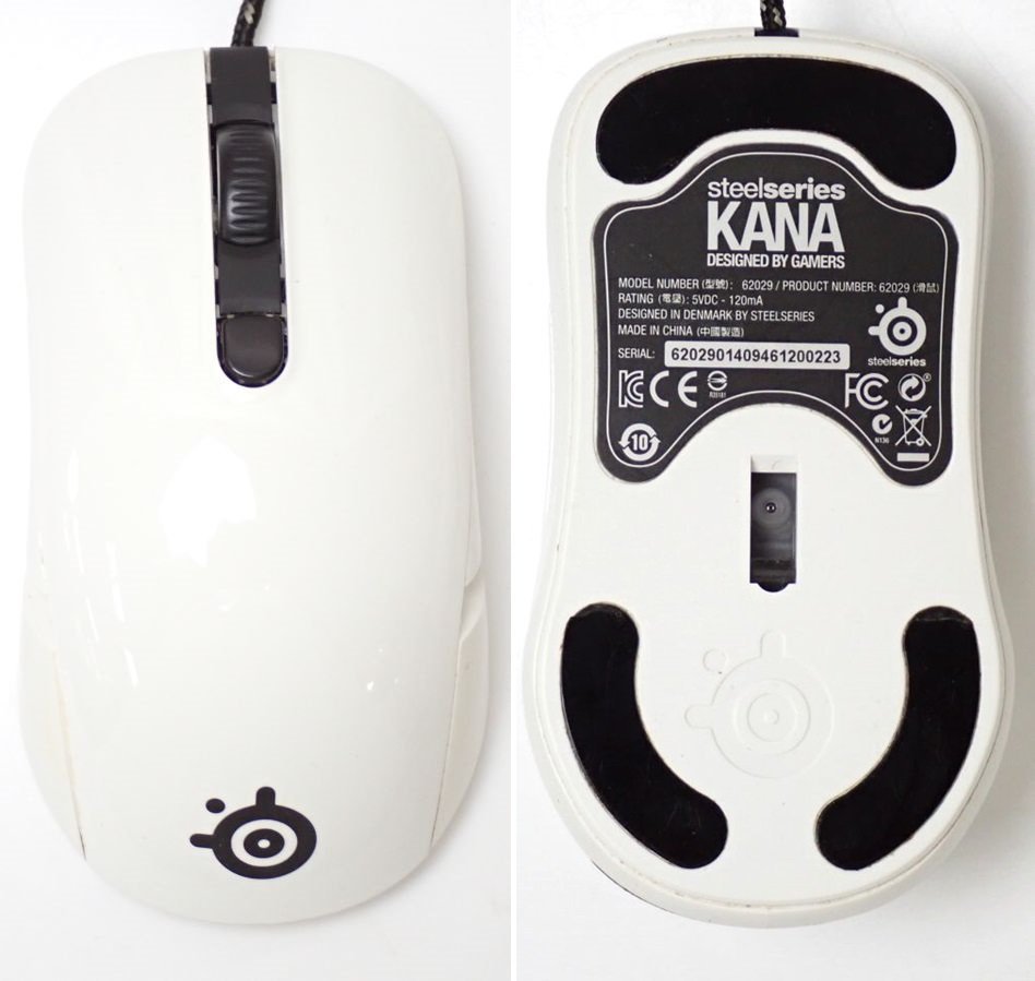 ★一部未開封 SteelSeries/スティールシリーズ ゲーミングマウス KANA 62029 + マウスパッド QcK+ Fnatic 63070/外箱付き&1743500298_画像4