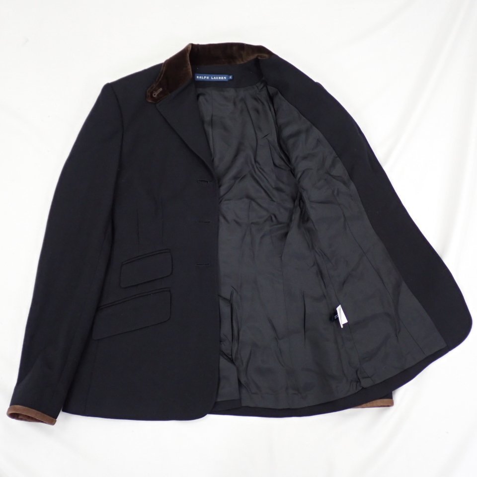 Ralph Lauren ダークブラウン テーラードジャケット ジャケット Ralph Lauren ダークブラウン テーラードジャケット ジャケット