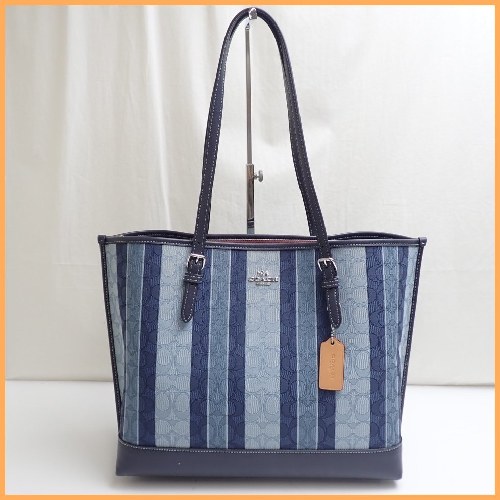 ヤフオク! - ☆未使用 COACH/コーチ シグネチャー トートバッグ
