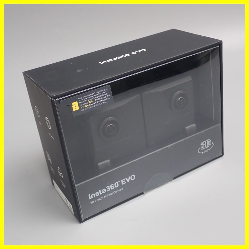 驚きの価格 EVO ☆Insta360 3D ハイブリッドアクションカメラ/付属品