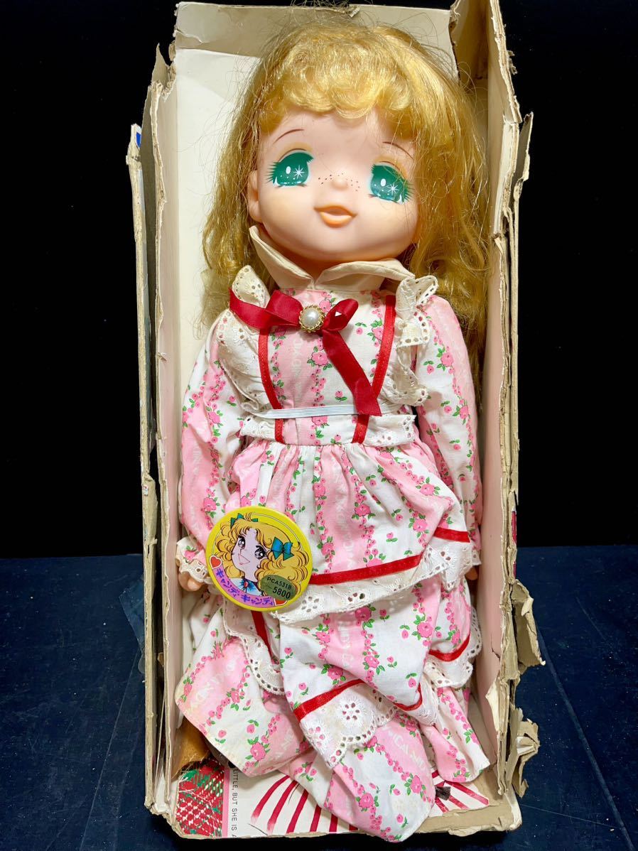 ヤフオク! - 当時物/キャンディキャンディ/缶バッジ付人形/昭和レトロ/...