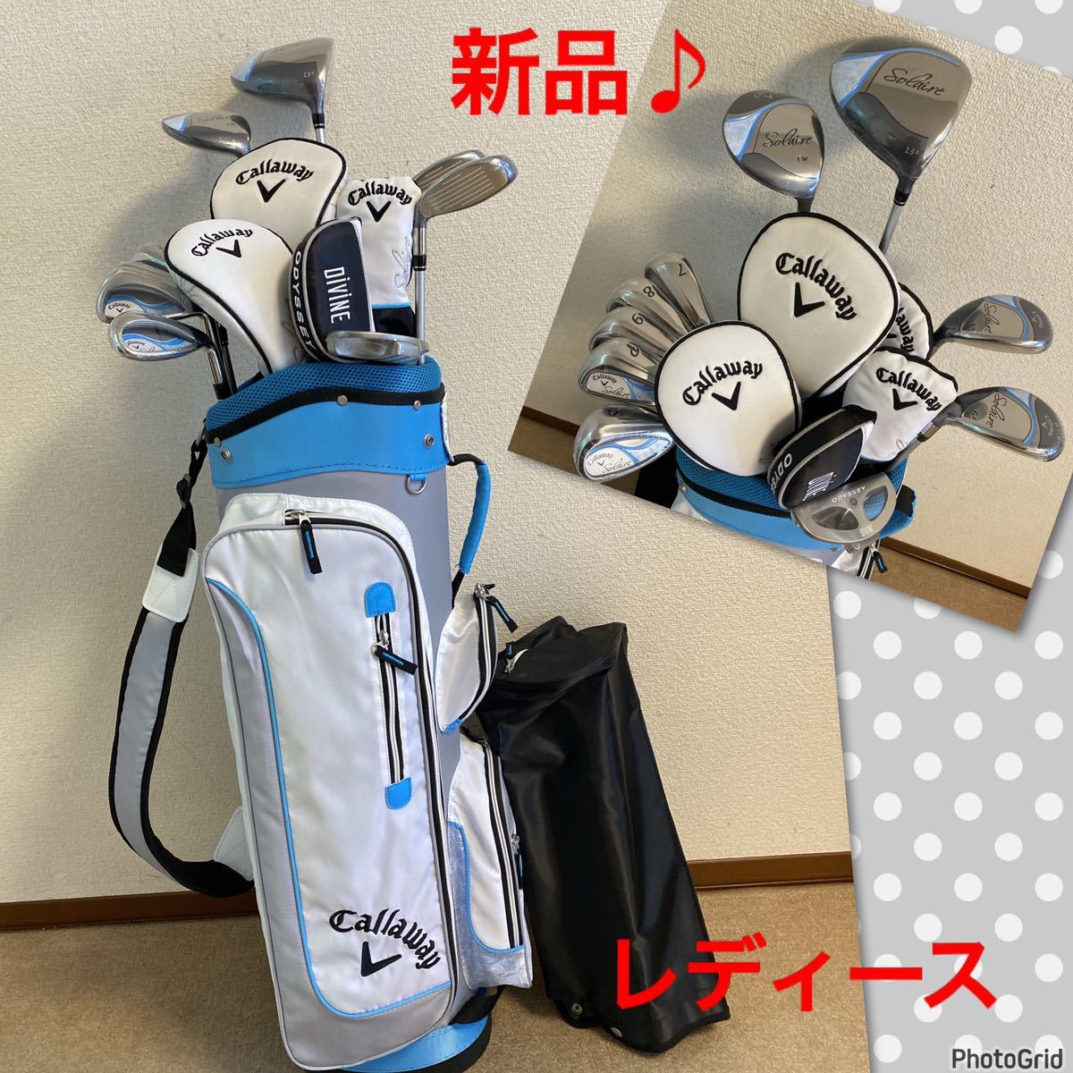 未使用レディースゴルフクラブセット PARADISO Callaway-