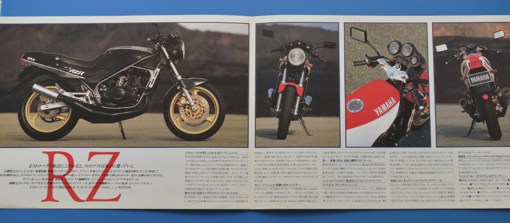 ヤマハ　RZ250R　29L　YAMAHA　RZ250R　1988年9月 　カタログ　2サイクルスーパースポーツ【Y-1982-09】_画像2