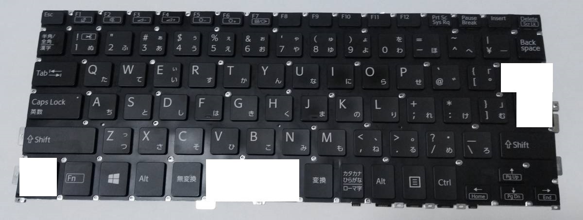 Sony VAIO VJP132C11N keyboard key top Pantah graph loose sale repair parts free shipping 3