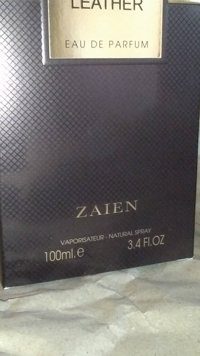 ZAIEN:FRENCH LEATHER EDP 100ml details unknown UAE.. outside fixed form special record attaching free shipping. 