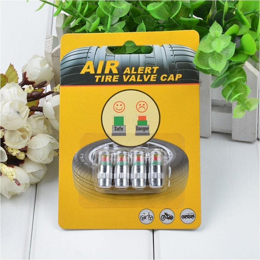 4 piece set! easy installation! tire. empty atmospheric pressure . usually monitoring! air check valve(bulb) alert tire valve cap analogue empty atmospheric pressure sensor!