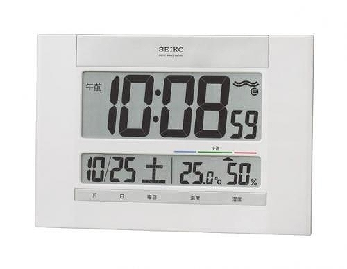 最落1円 訳あり品 セイコー電波掛時計 SQ429W (M65)－日本代購代Bid第