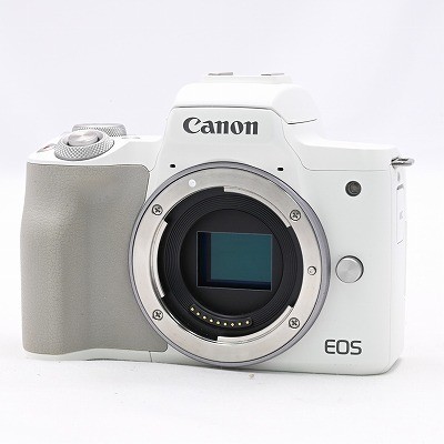 美しい EOS 【極上品】CANON Kiss #1010 ホワイト ボディ M2 キヤノン