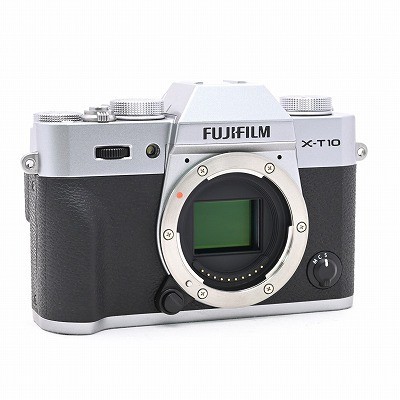 最新情報 【新品級】FUJIFILM X-T10 #1106 シルバー ボディ 富士