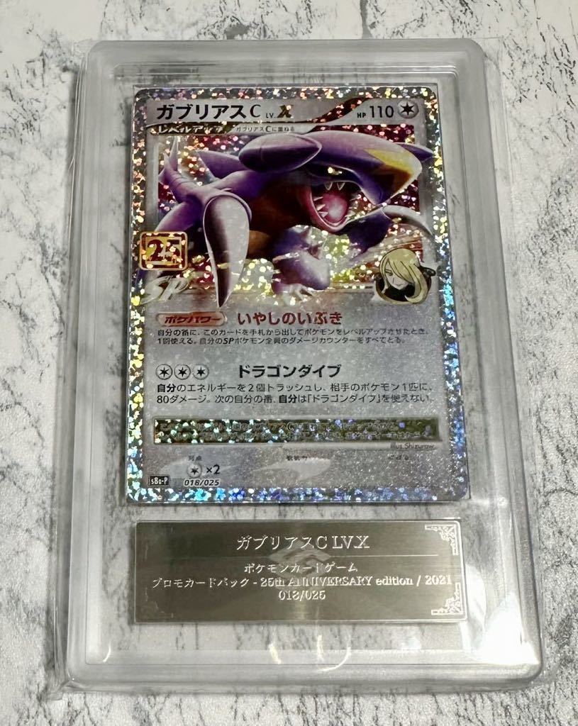 ポケモンカード 25th プロモ ガブリアスC LV X ARS鑑定Grade10+ ポケモンカード 25th プロモ ガブリアスC LV X ARS鑑定Grade10+