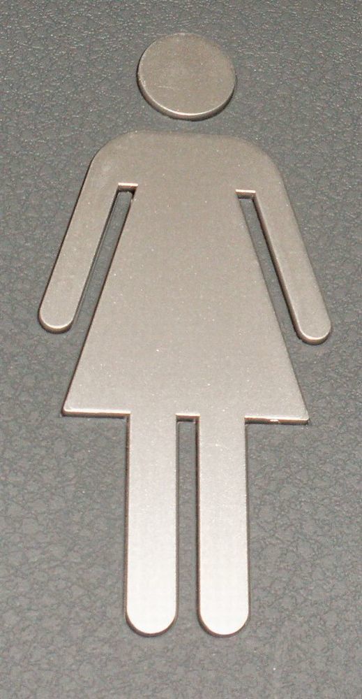 トイレ 標識 クリックポスト 2枚組 お手洗い MEN WOMEN 20 × 15cm 灰色 グレー 男女 サインプレート 手洗い_画像4