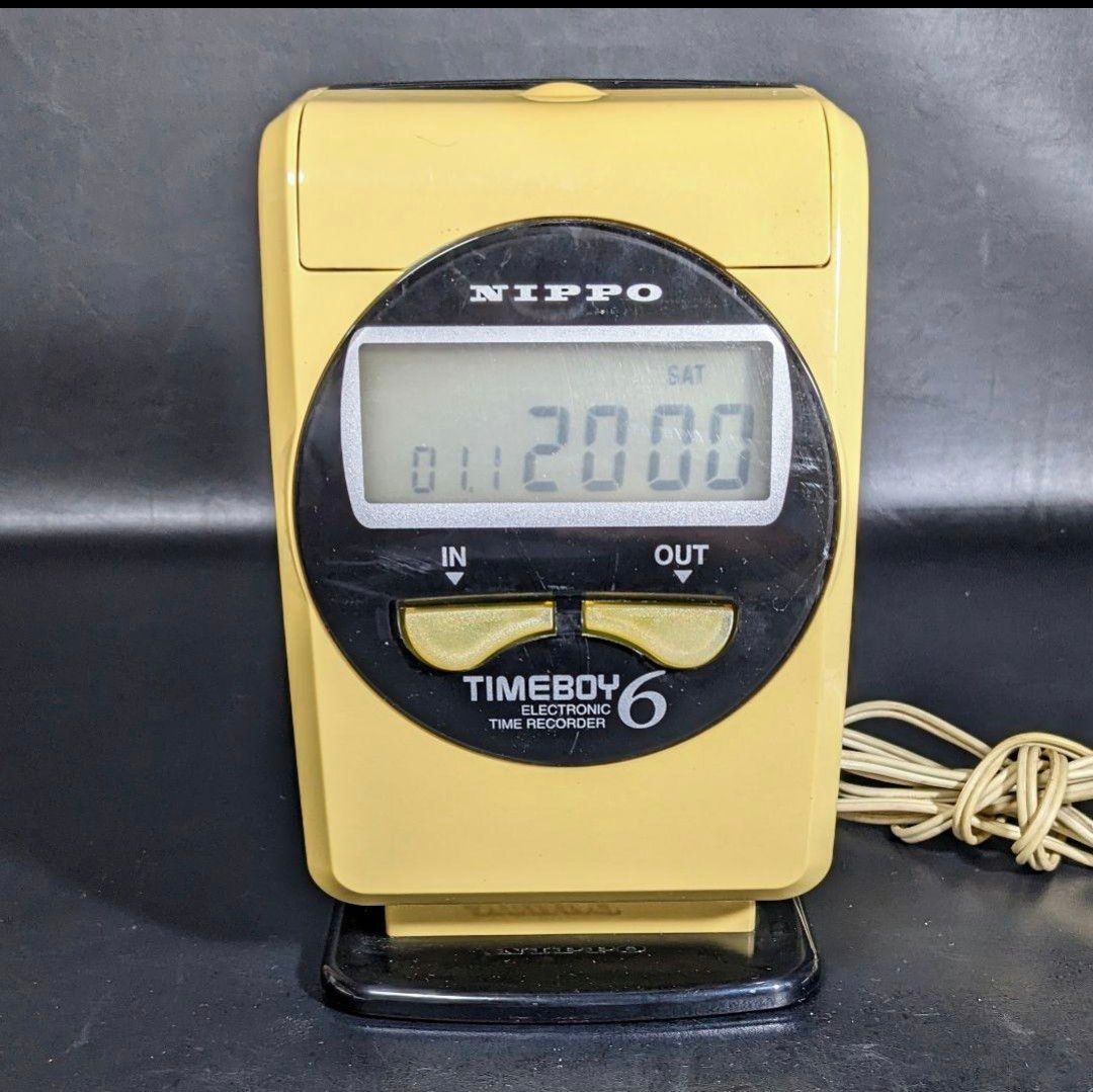 NIPPO TIMEBOY6 ニッポー タイムボーイ6 タイムカード NIPPO TIMEBOY6 ニッポー タイムボーイ6 タイムカード
