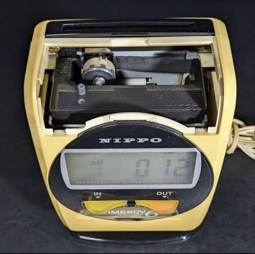 NIPPO TIMEBOY6 ニッポー タイムボーイ6 タイムカード NIPPO TIMEBOY6 ニッポー タイムボーイ6 タイムカード