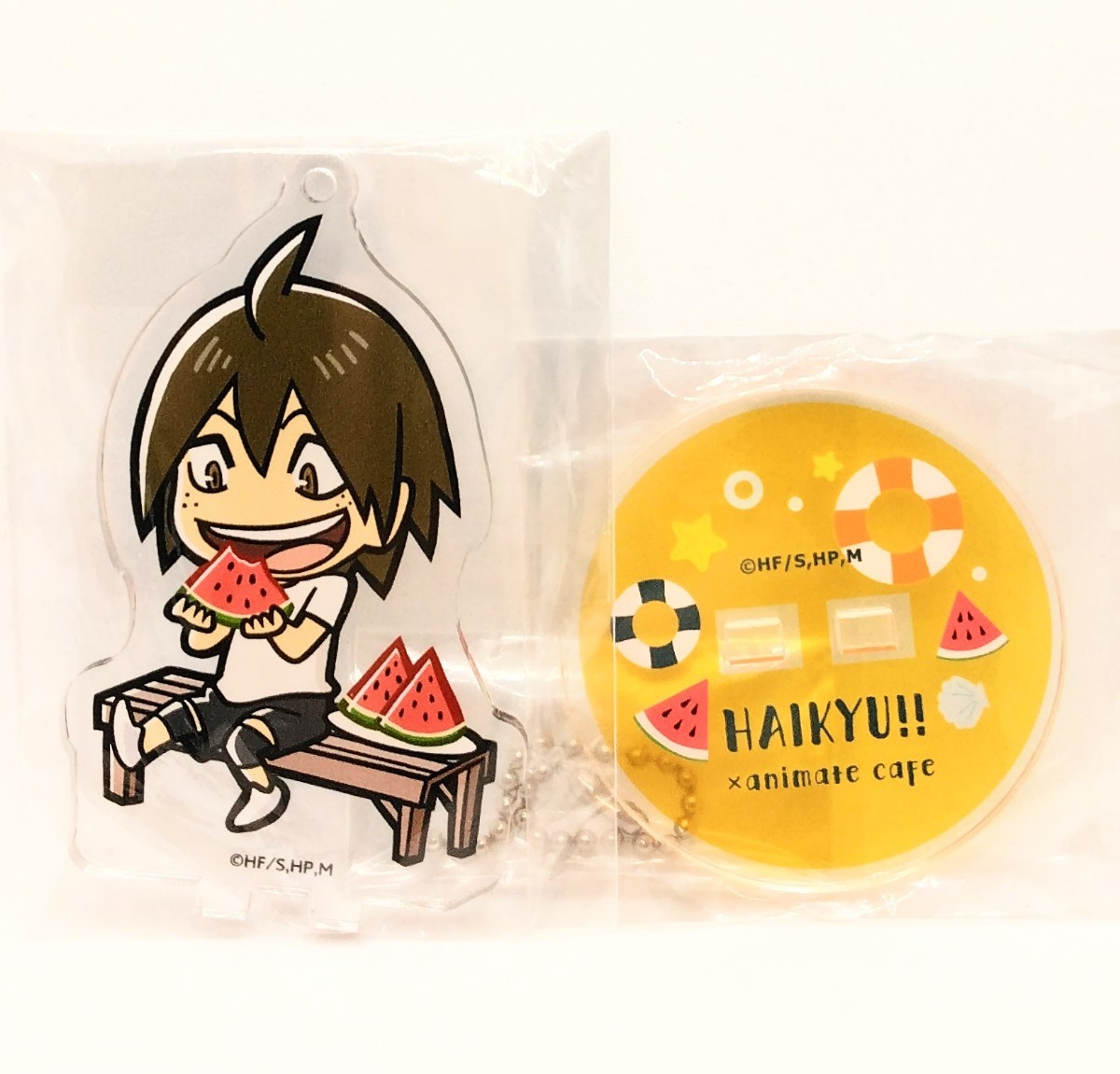 ハイキュー!! × アニメイトカフェ アクリルスタンドキーホルダー / 山口忠