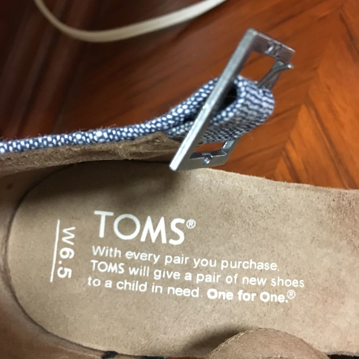 TOMS w6、5 ウエッジソール_画像2