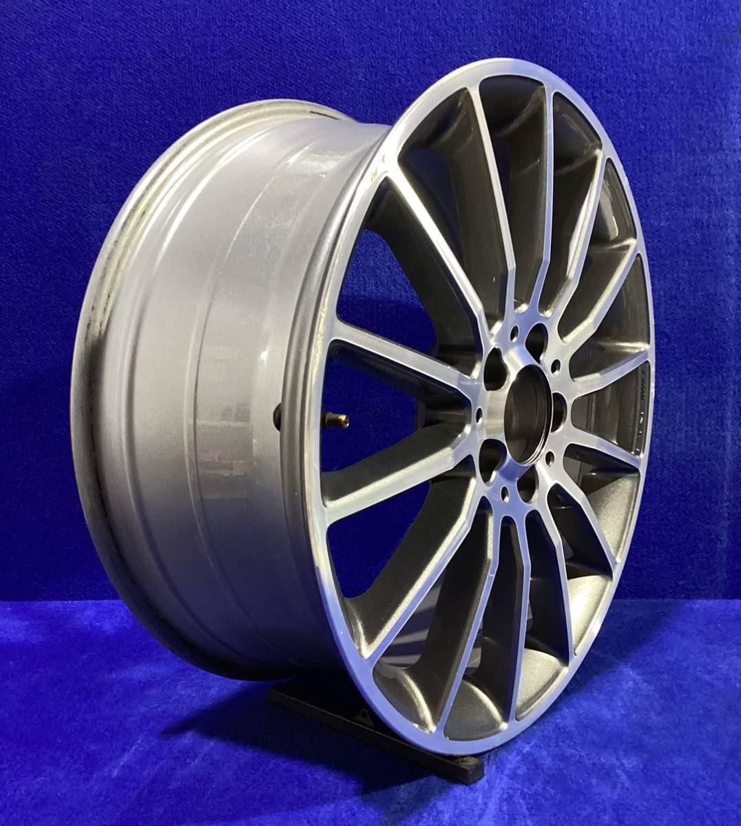 メルセデスベンツ AMG 純正＊Aクラス W176＊18インチホイール＊18x7.5J/オフセット+52/PCD112-5H＊単品1本＊A1764010200【2/2】_画像3